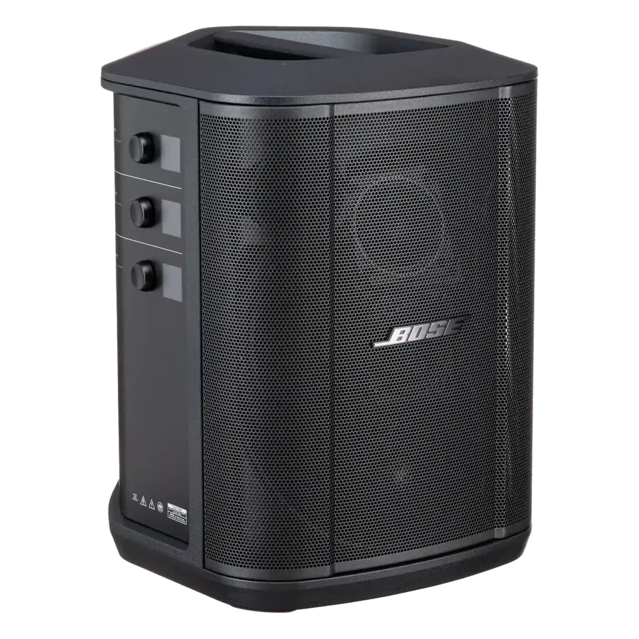 Parlante portátil Bose S1 Pro+ color negro, vista frontal